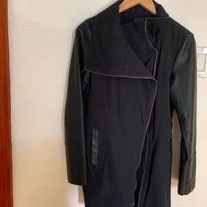 Jersey & Leather Jacket